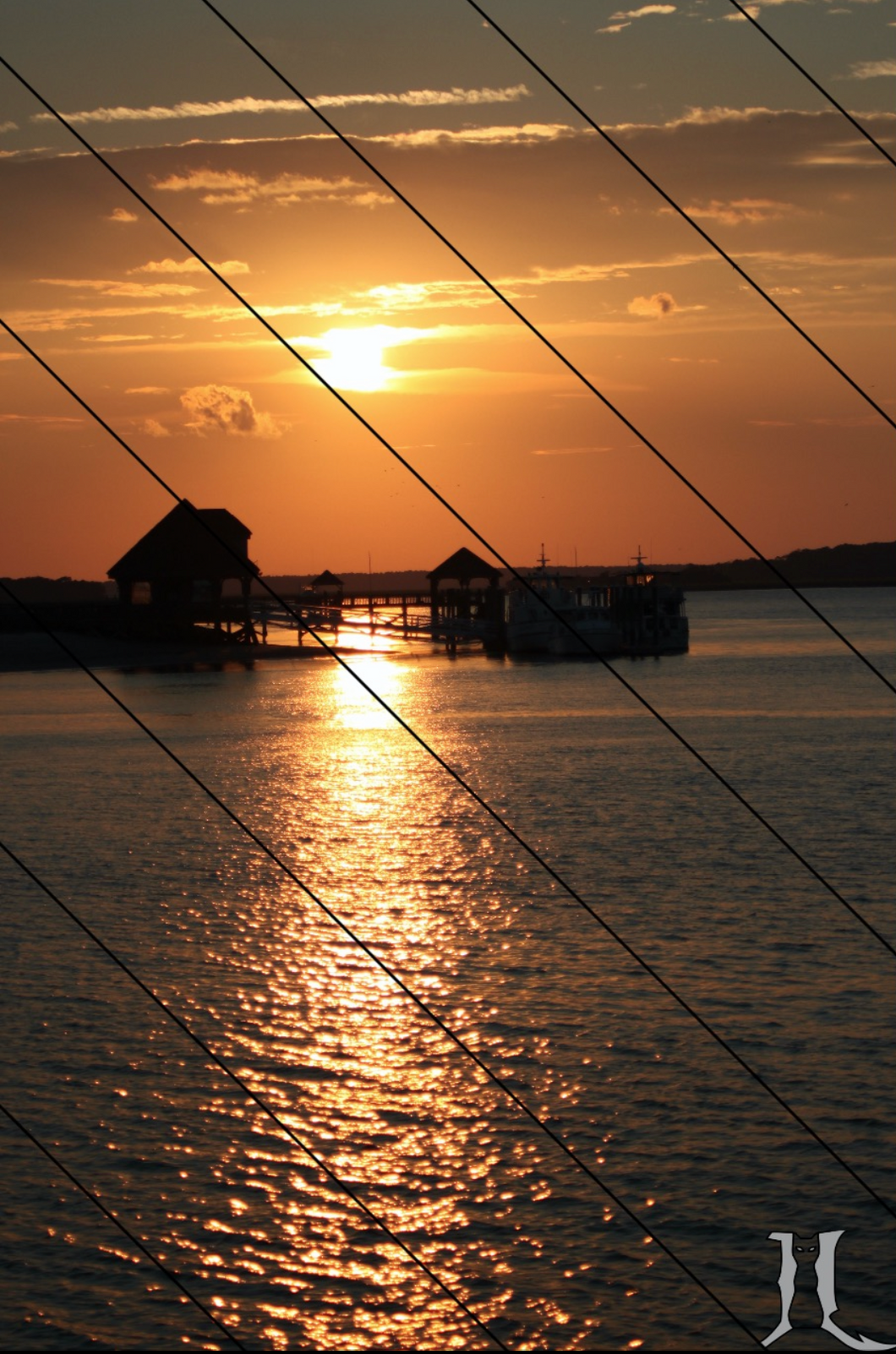 Sunset on the Waters of Hilton Head