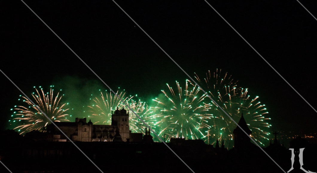 Fireworks for Festa de São João